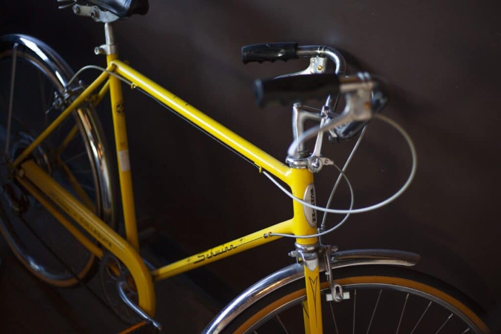 A Yellow Bike