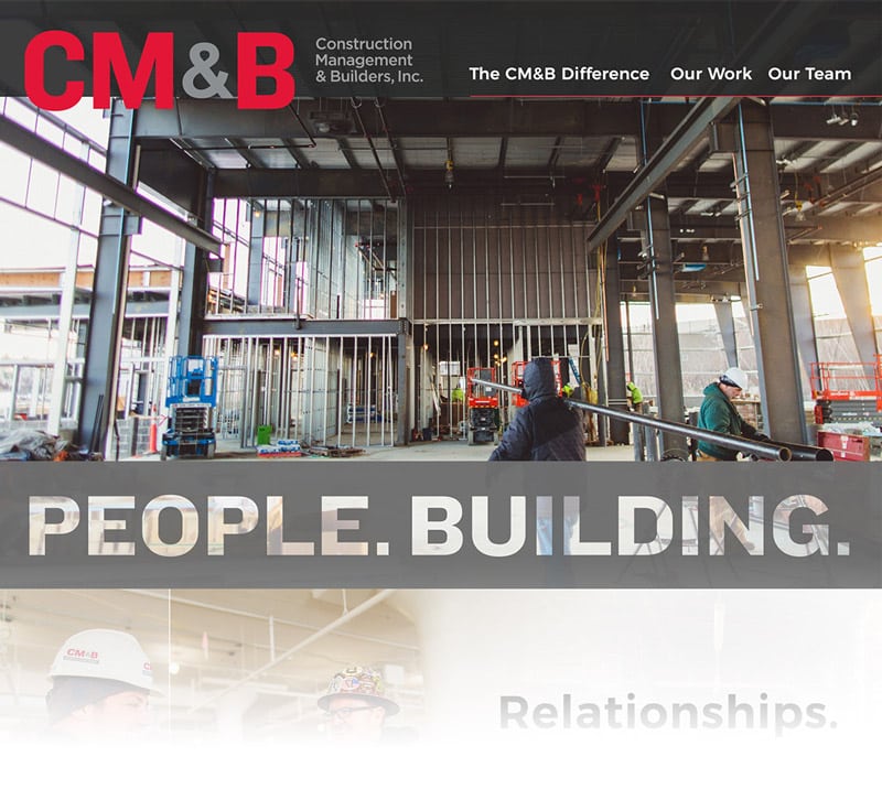 CM&B Website Homepage