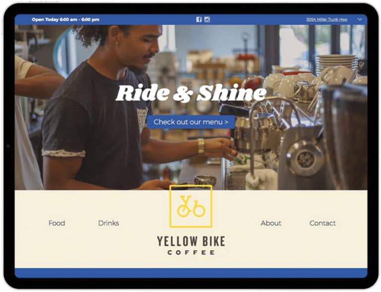 Yellow Bike Coffee The Cultural North